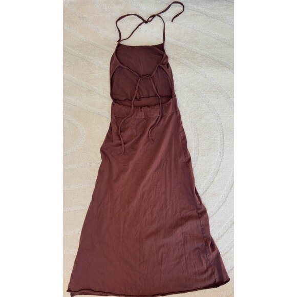 Zhennymph Brown Jersey Dress - Picture 2 of 3